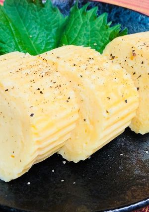 夫の鶏ガラ卵焼き-レシピのメイン写真