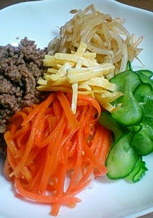 １つのタレでビビンバ！-レシピのメイン写真