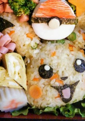 2019年ピカチュウ☆キャラ弁♪-レシピのメイン写真