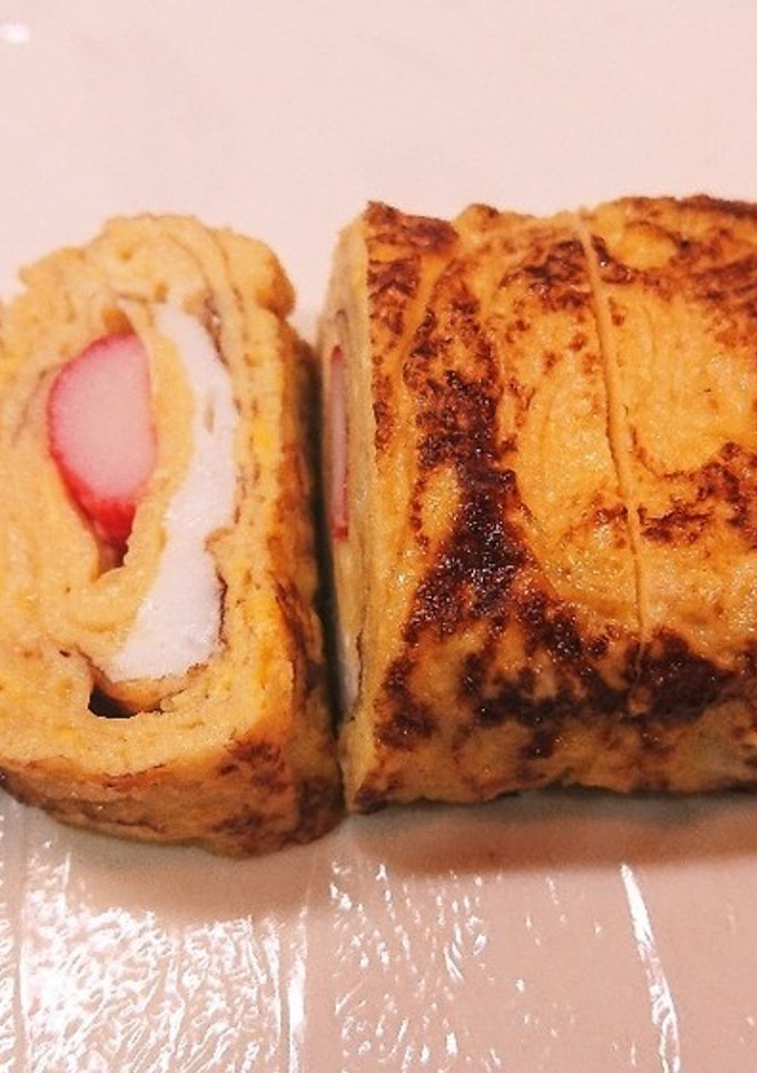 納豆のたれでだし巻き風卵焼き-レシピのメイン写真