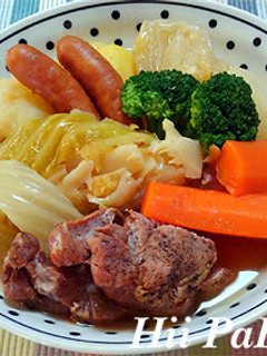 野菜たっぷり!豚肩ロースのポトフ-レシピのメイン写真