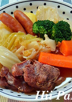 野菜たっぷり！豚肩ロースのポトフ-レシピのメイン写真
