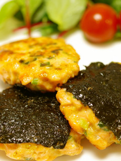 和風♪鮭ハンバーグ-レシピのメイン写真
