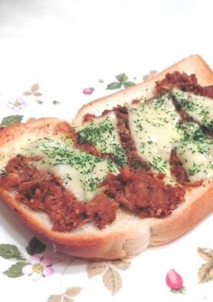 みそだれマヨペーストのチーズトースト-レシピのメイン写真