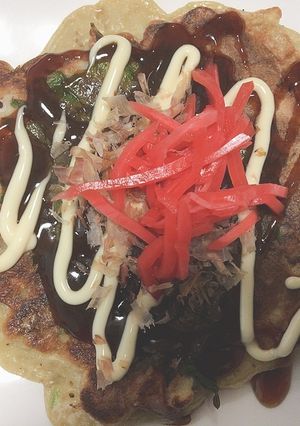 【甘えび醤油】海鮮お好み焼き-レシピのメイン写真