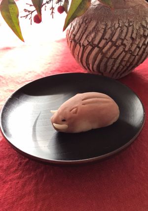 干支練り切り☆イノシシ☆-レシピのメイン写真