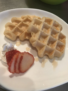米粉おもちワッフル♪-レシピのメイン写真