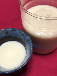 酒粕で作る甘酒…だけど米麹もね☆-レシピのメイン写真