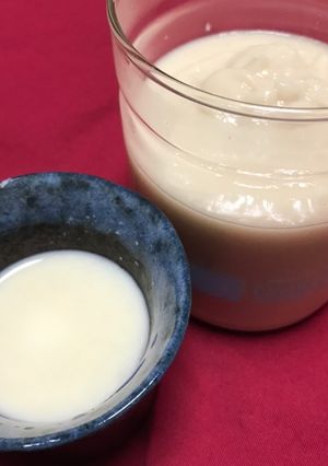 酒粕で作る甘酒…だけど米麹もね☆-レシピのメイン写真