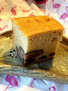 黒豆☆花豆&HMで♪薩摩芋のケーキ-レシピのメイン写真
