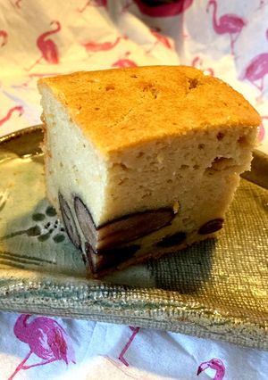 黒豆☆花豆&HMで♪薩摩芋のケーキ-レシピのメイン写真