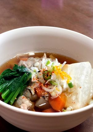 とっても簡単！創味のつゆでお雑煮★-レシピのメイン写真