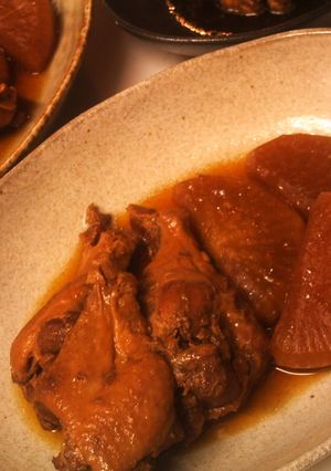 スロークッカーで簡単☆鶏手羽はちみつ煮-レシピのメイン写真