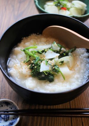 ☆七草の山芋雑炊☆-レシピのメイン写真