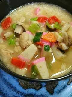 筑前煮リメイク⏹️とろろ汁-レシピのメイン写真