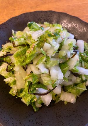 白菜と塩昆布の副菜-レシピのメイン写真