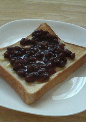あんこチーズトースト-レシピのメイン写真