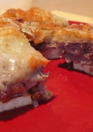 豆腐とミンチでハンバーグのようなグラタン-レシピのメイン写真