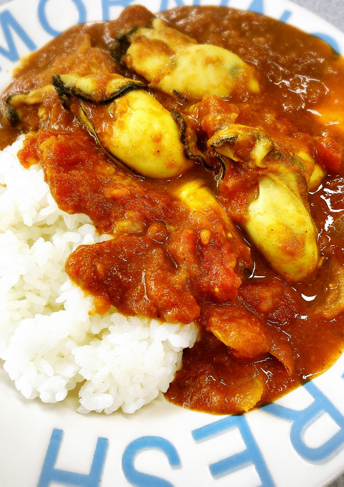 レンジで簡単 本格派 牡蠣カレー-レシピのメイン写真