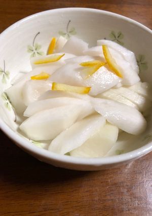 大根とゆずの漬物-レシピのメイン写真