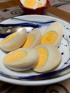 御節アレンジ☆数の子漬け汁で煮卵-レシピのメイン写真