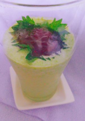 紫陽花入☆簡単ヘルシー☆ずんだシェイク☆-レシピのメイン写真