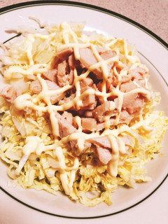 簡単!白菜とチキンサラダ-レシピのメイン写真