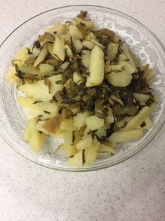 高菜漬けとじゃがいも炒め-レシピのメイン写真
