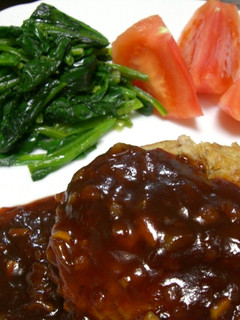 ほうれん草のソテー(付け合せ)-レシピのメイン写真