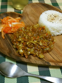 白菜のドライカレー-レシピのメイン写真