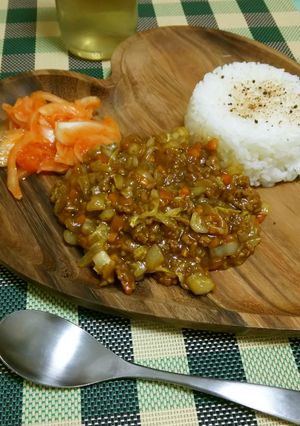 白菜のドライカレー-レシピのメイン写真