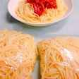 帰宅が時間差のパスタを一度に茹でるよ!
