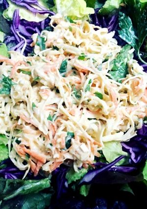 フランス流セロリの根っこサラダvegan-レシピのメイン写真