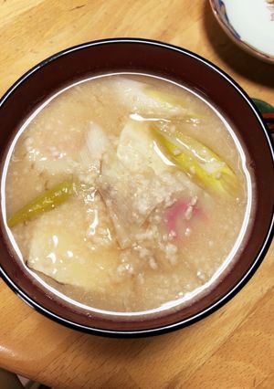 ばあばのレシピ ブリの粕汁-レシピのメイン写真