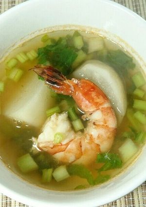 えびとかぶのスープ-レシピのメイン写真