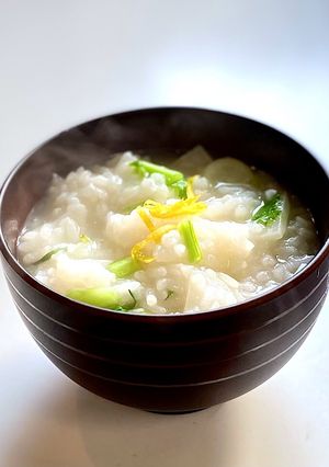 時短で簡単！ご飯で作る七草がゆ-レシピのメイン写真