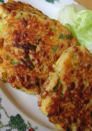 納豆バーグ♪-レシピのメイン写真