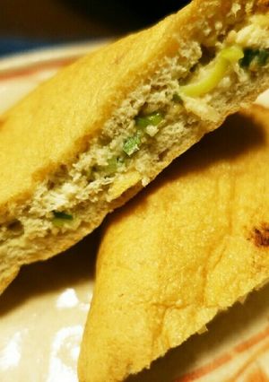 油揚げのねぎマヨ味噌はさみ焼き-レシピのメイン写真