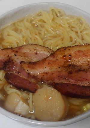 干し貝柱で！ホタテ醤油ラーメン-レシピのメイン写真