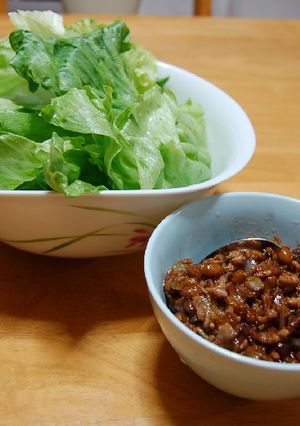 レタス包み-レシピのメイン写真