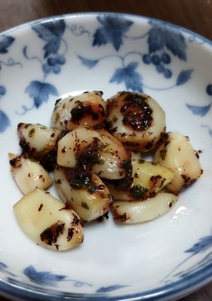 にんにくの梅しそ漬け-レシピのメイン写真