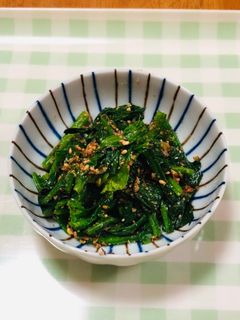 ほうれん草のごま和え-レシピのメイン写真