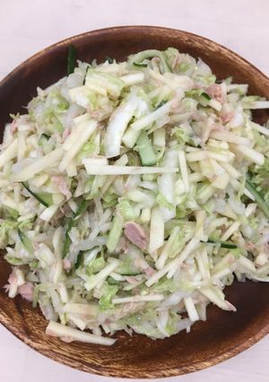 野菜が進む しなしな白菜とツナのサラダ-レシピのメイン写真