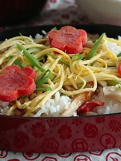 あまった煮物をリメイク!簡単ちらし寿司-レシピのメイン写真