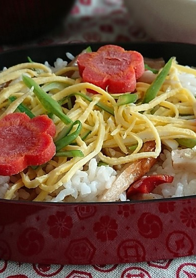 あまった煮物をリメイク！簡単ちらし寿司-レシピのメイン写真