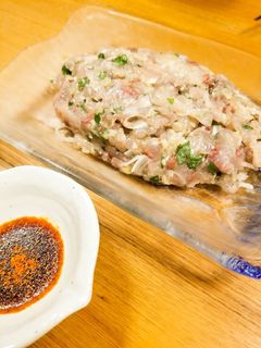 漁師町の✽鯵のなめろう-レシピのメイン写真