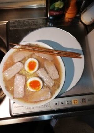 豚肉浸け込み汁みそラーメン-レシピのメイン写真