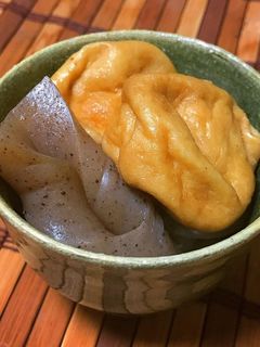 簡単!節約!がんもどきと蒟蒻の煮物-レシピのメイン写真