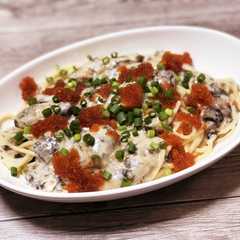 รูปของ ☆牡蠣のクリームパスタ～わざや風～☆