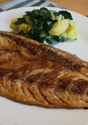 セルビア風☆じゃがいもと青菜のサラダ-レシピのメイン写真